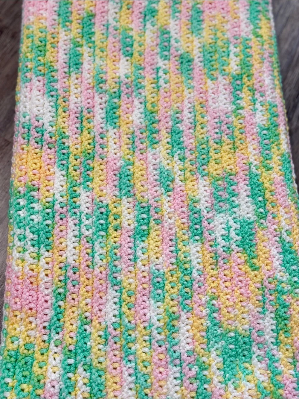 Handmade Crochet Baby Blanket and Eden Duck Plush Set Pastel Baby Shower Nursery